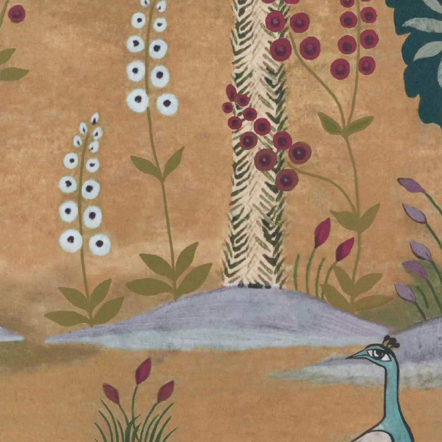 Garland of Ragini by 1838 V&A Decorative Paper Collection II