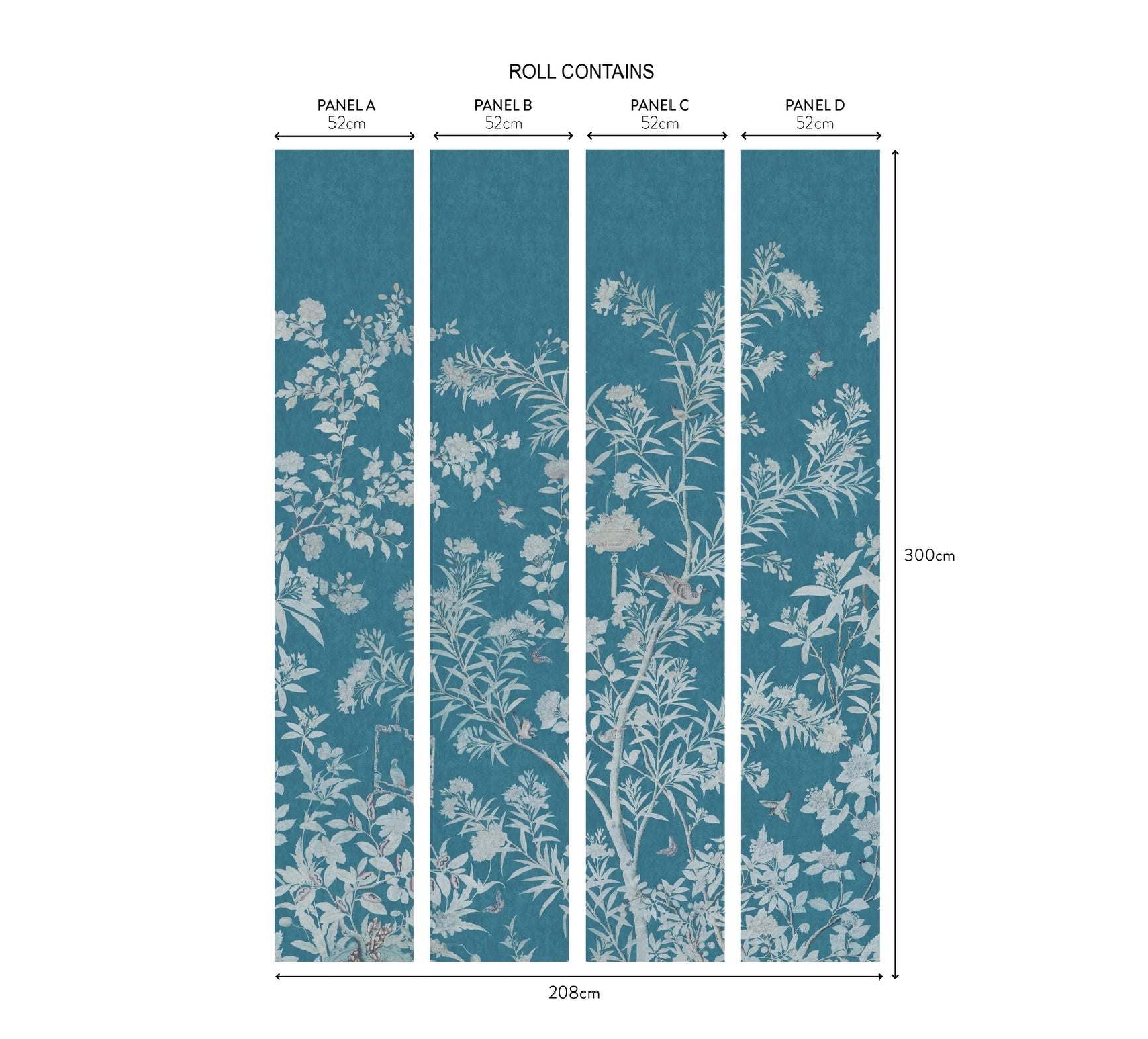 Moor Park Wall Mural V&A and 1838 Collaboration
