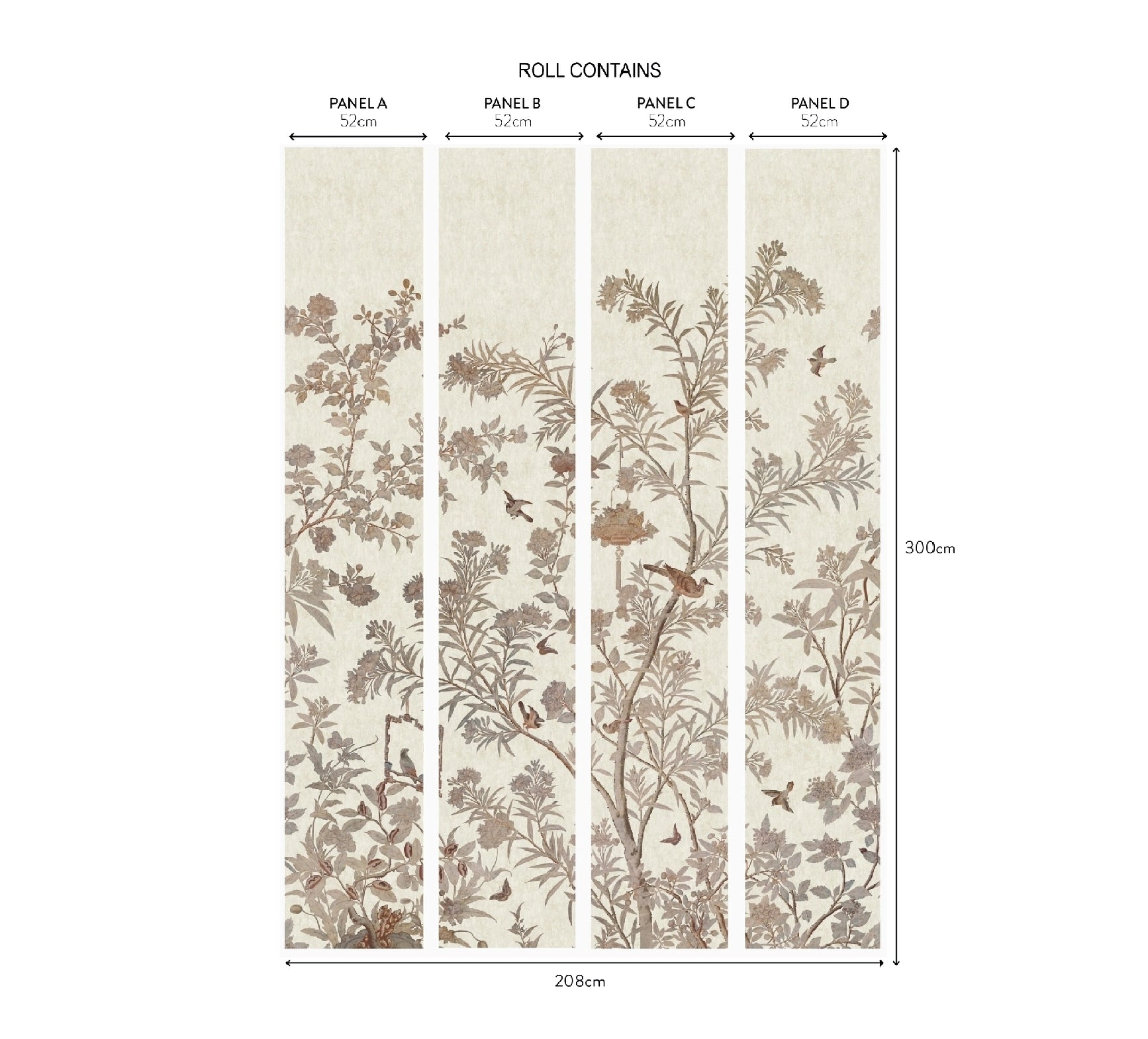 Moor Park Wall Mural V&A and 1838 Collaboration