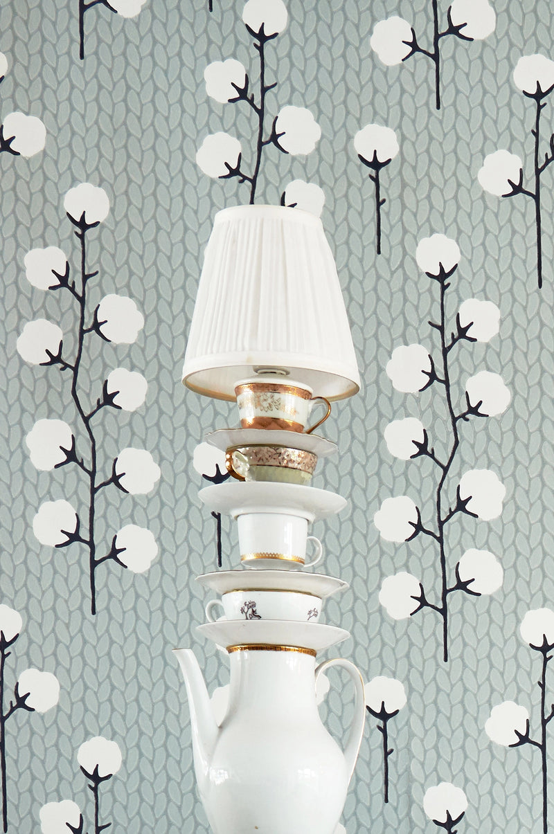 Sweet Cotton Wallpaper by Majvillan