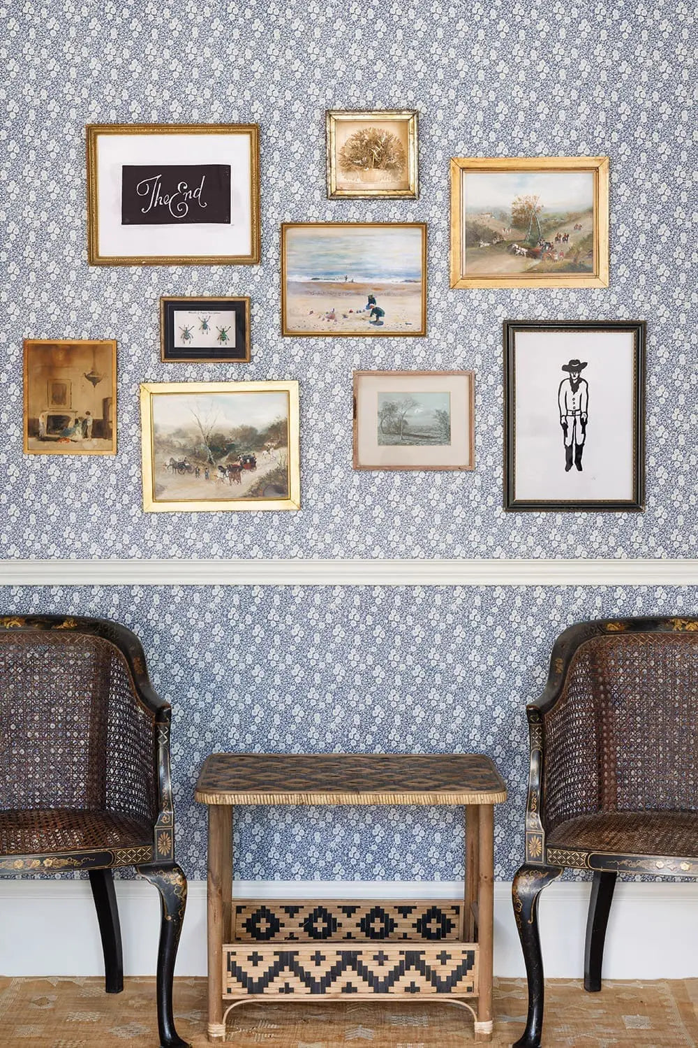 Calico Wallpaper collaboration with Burleigh