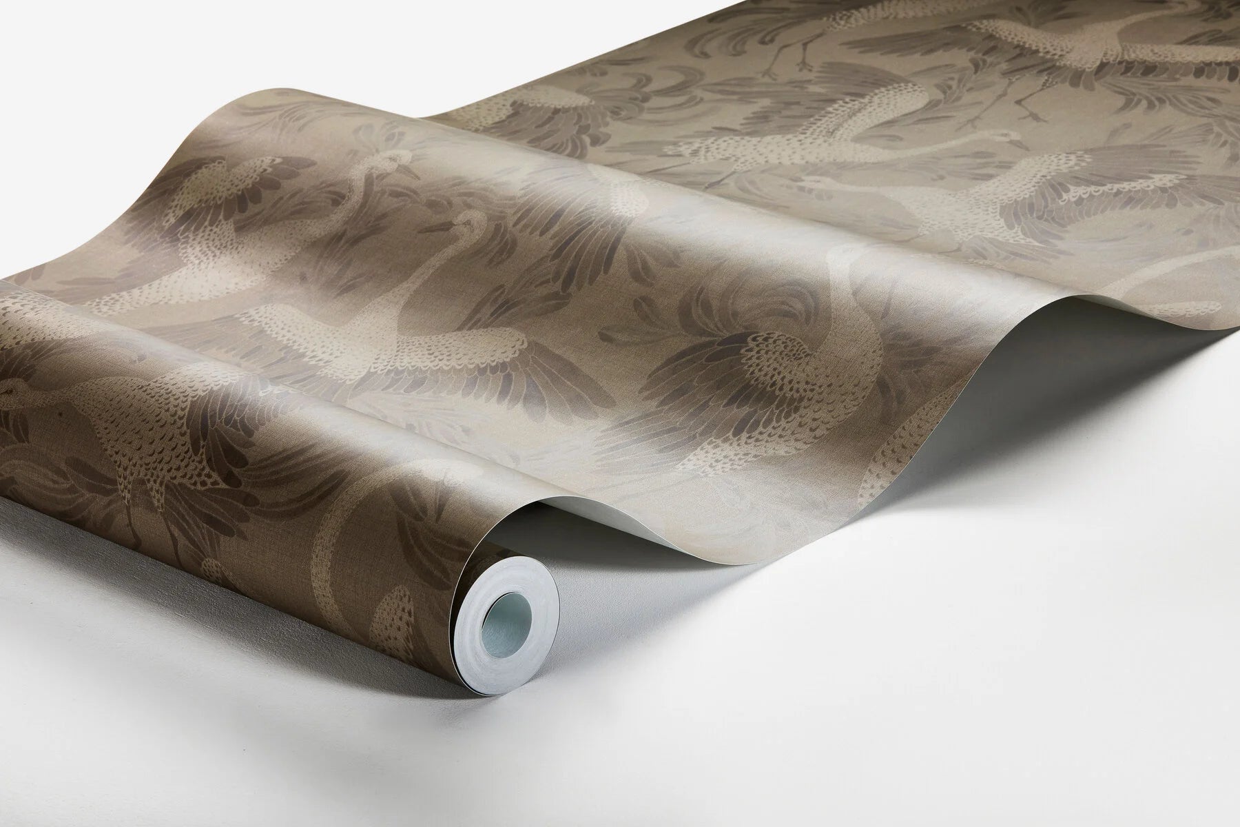 Dancing Crane Wallpaper by Boråstapeter