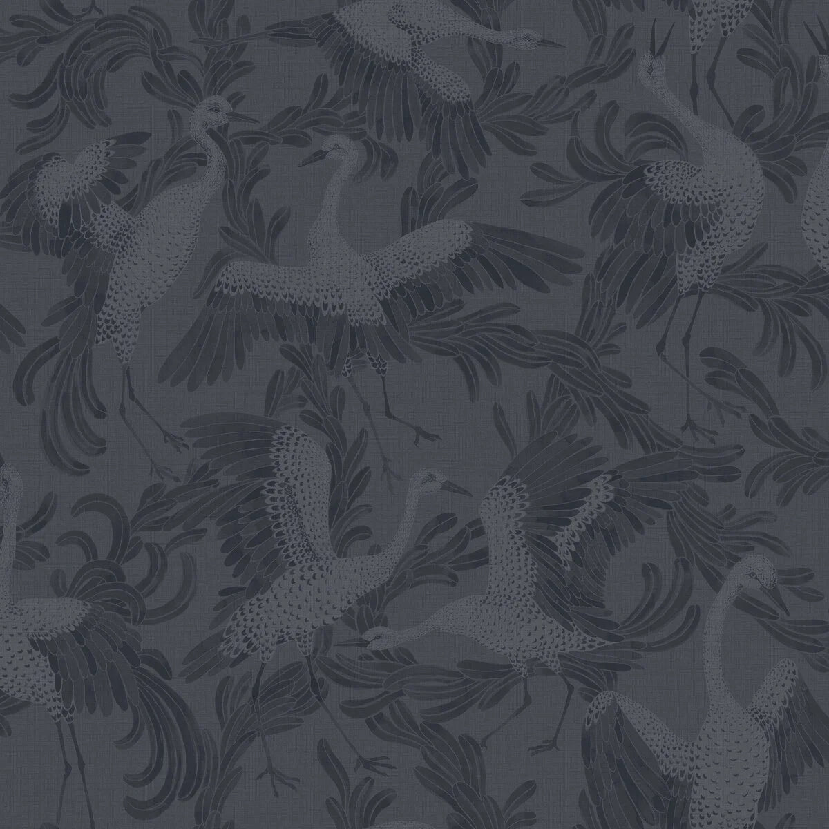 Dancing Crane Wallpaper by Boråstapeter