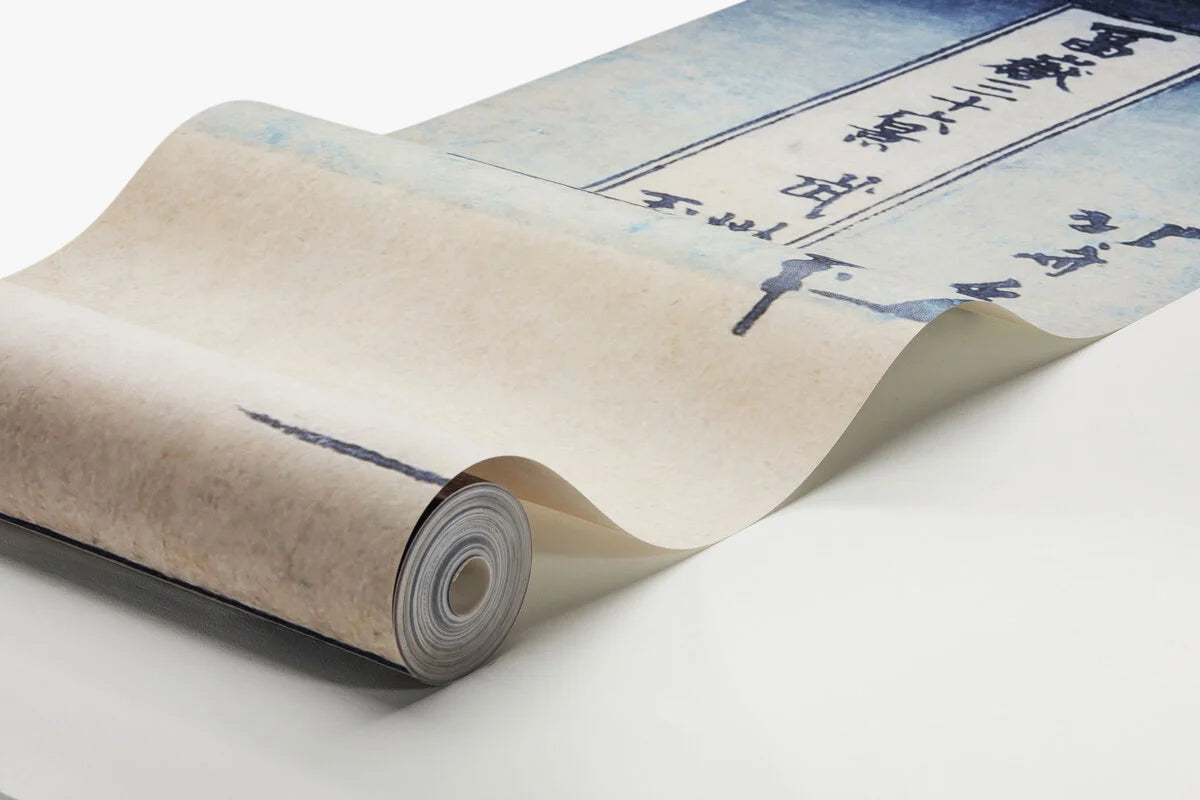 Hokusai Mural by Boråstapeter