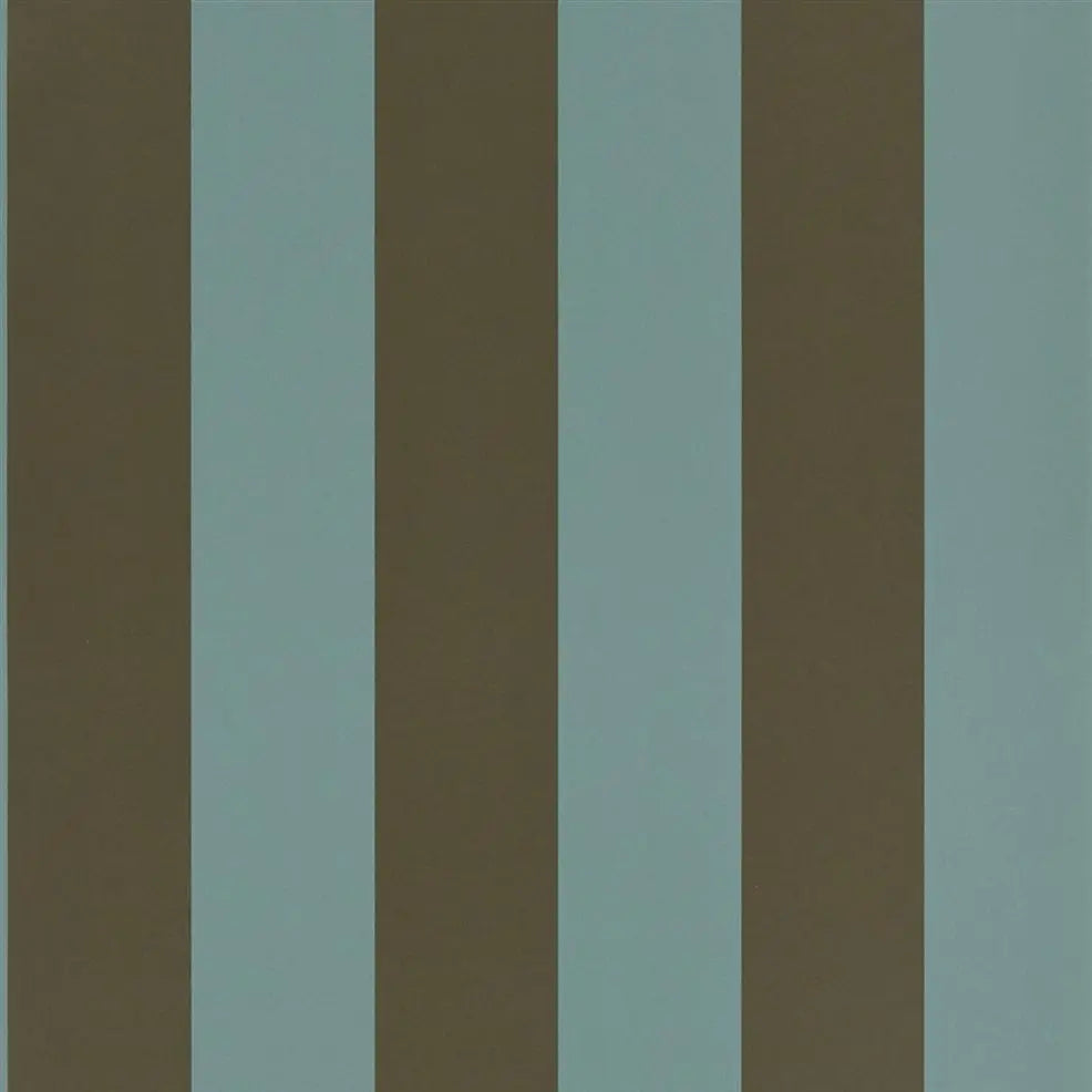 Spalding Stripe Wallpaper by Ralph Lauten
