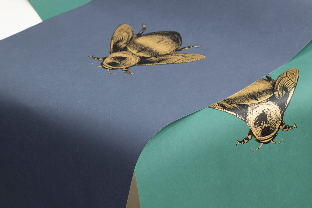 Napoleon Bee Wallpaper by Timorous Beasties