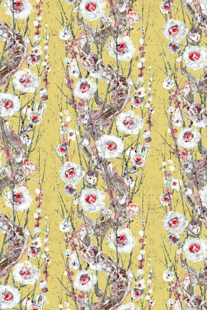 Sakura Cork Wallpaper by Timorous Beasties (Sold per Lineal Metre)