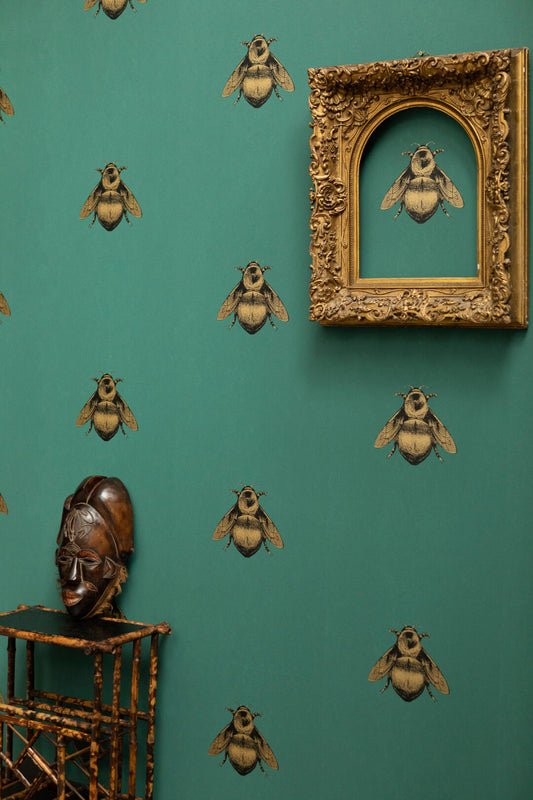 Napoleon Bee Wallpaper by Timorous Beasties