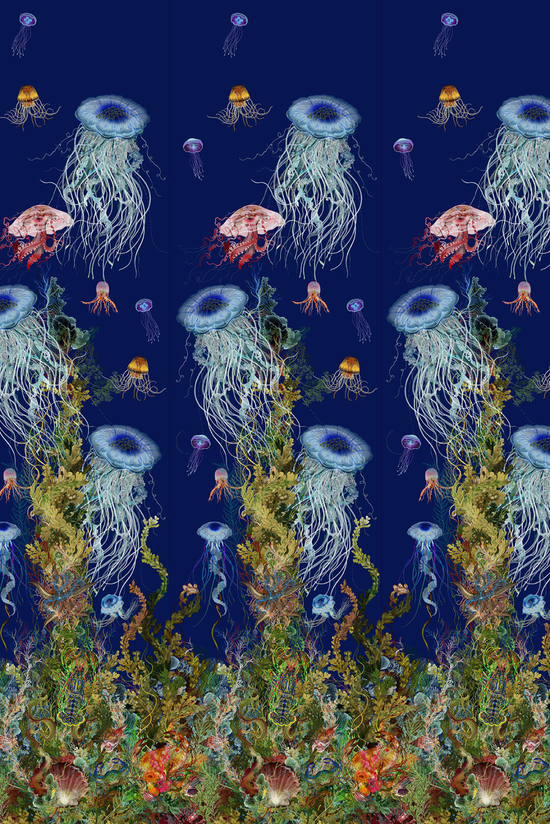 Jellyfish Wallpaper Panel by Timorous Beasties