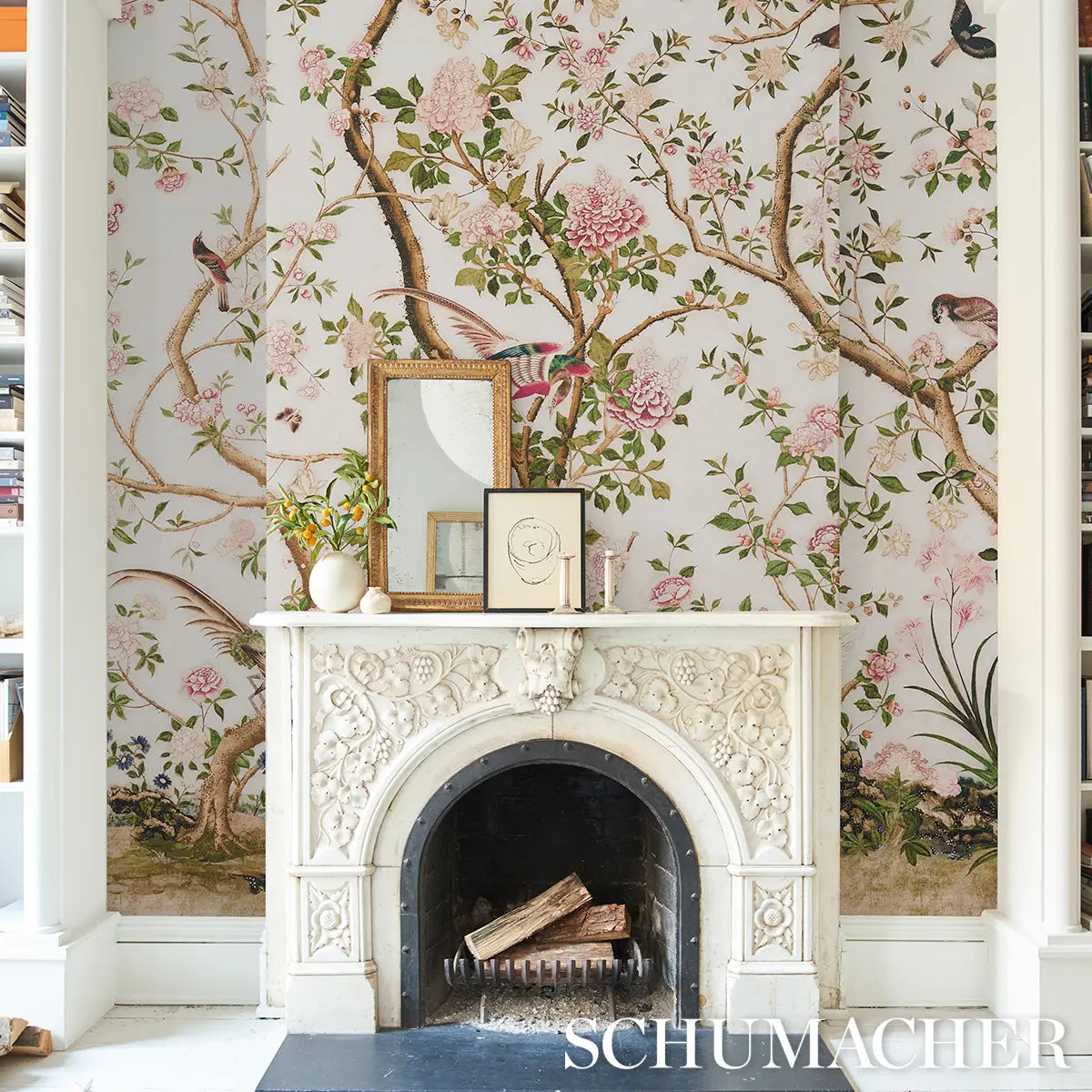 Les Oiseaux Panel Set by Schumacher