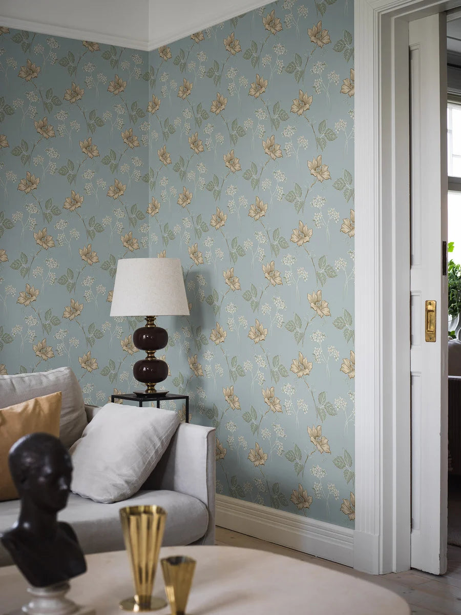 Valborg Wallpaper by BoråsTapeter