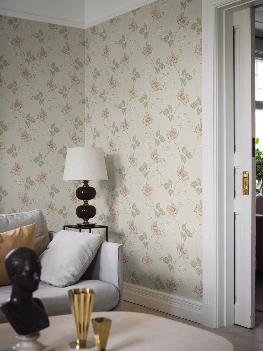 Valborg Wallpaper by BoråsTapeter