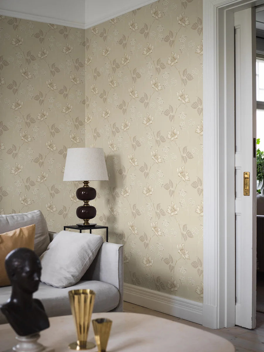 Valborg Wallpaper by BoråsTapeter