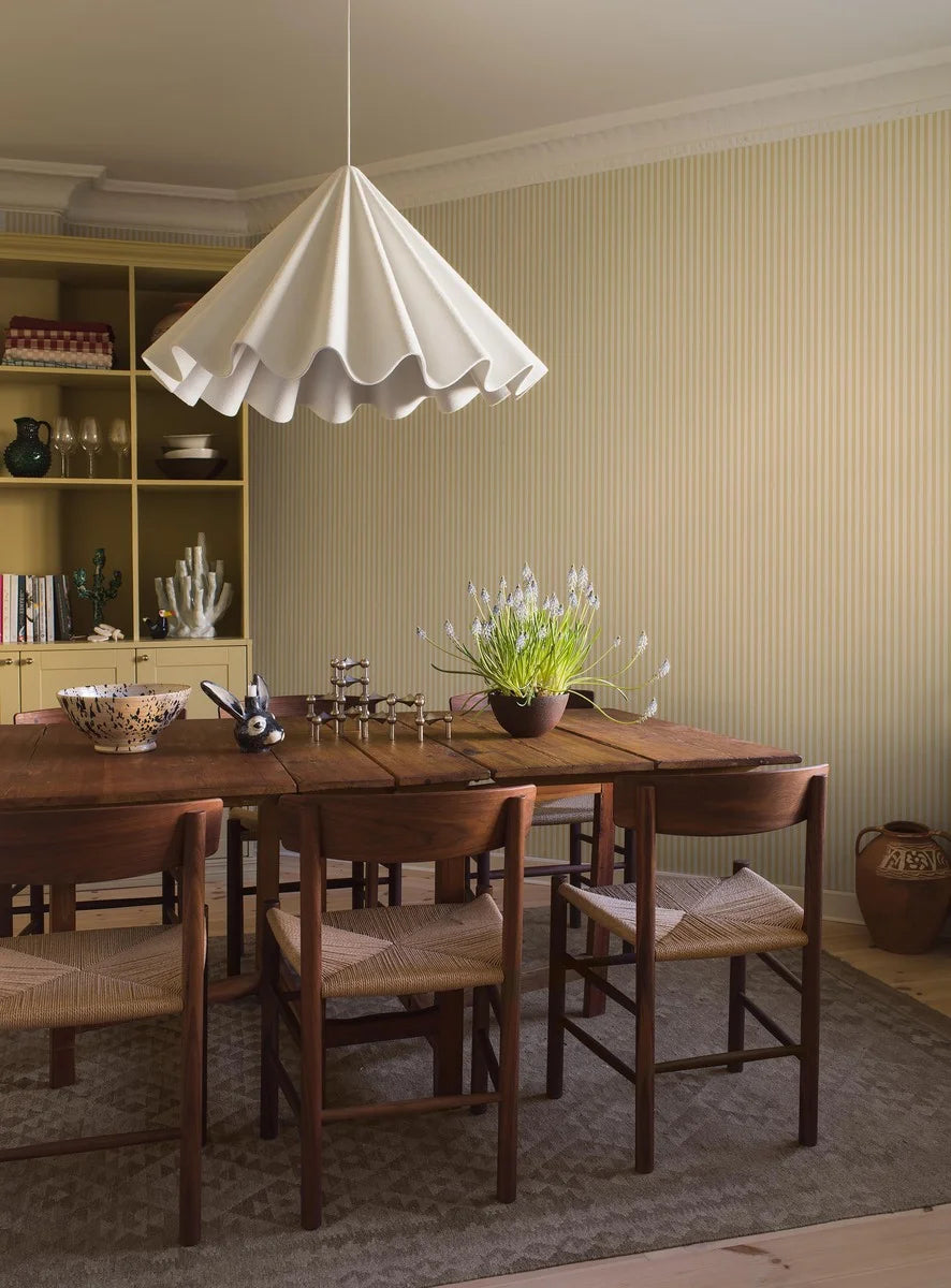 Mölle Stripe Wallpaper by BoråsTapeter