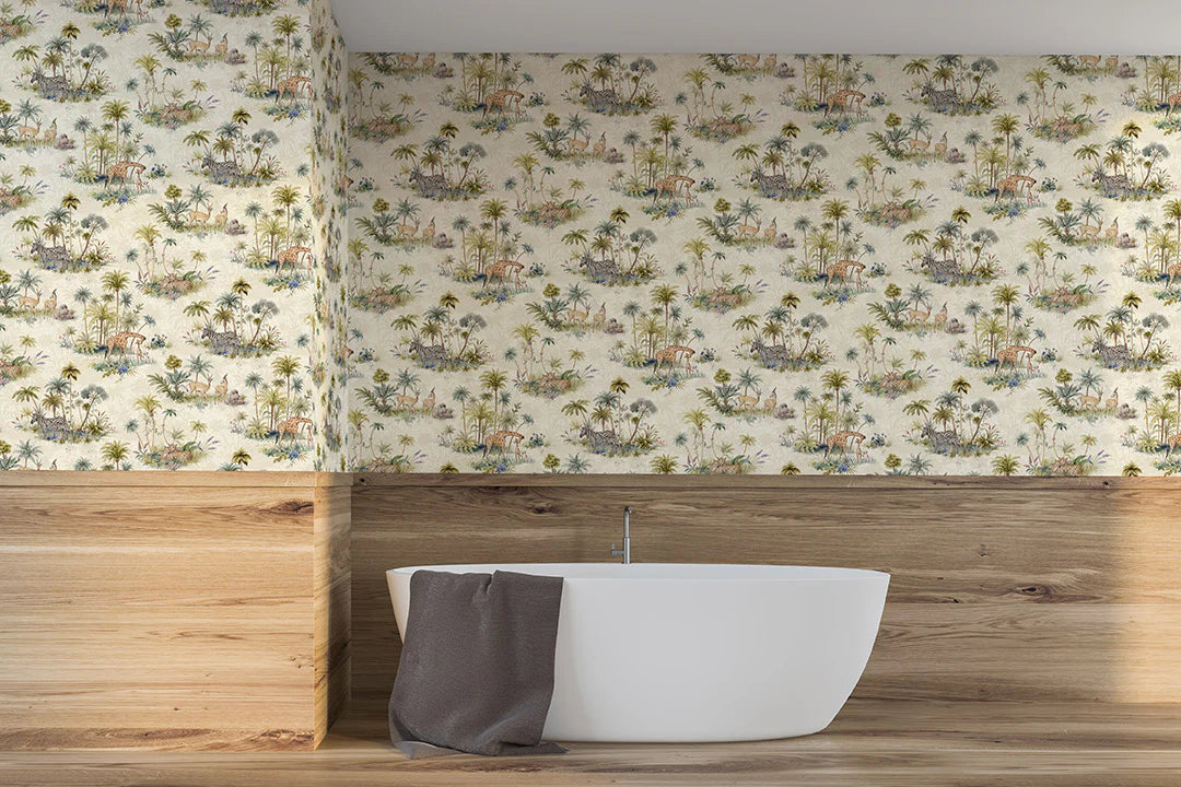 On Safari Wallpaper by Graduate Collection