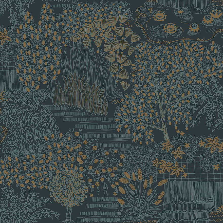 Mirissa Wallpaper by Holden (Khalili Collection)