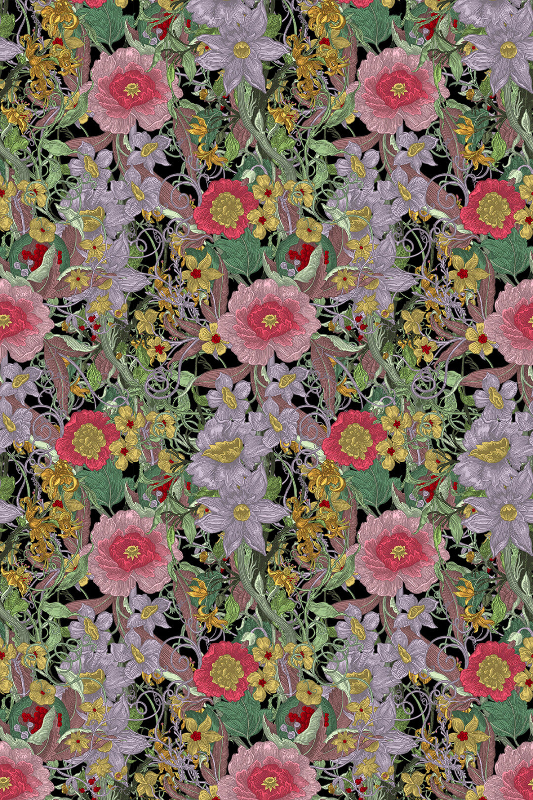 Berkeley Blooms Wallpaper by Timorous Beasties