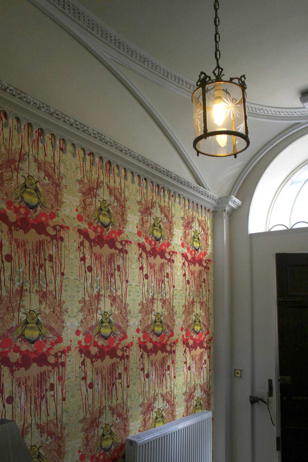 Bloody Empire Abstract Art Wallpaper by Timorous Beasties