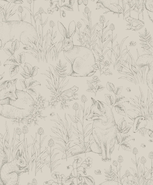 Forest Friends wallpaper by BoråsTapeter