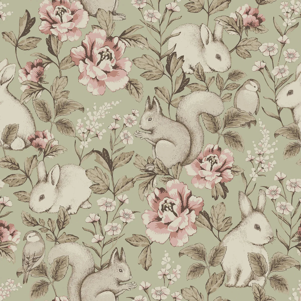 Magic Forest Wallpaper by BoråsTapeter