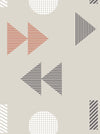 Play/Record Wallpaper by Mini Moderns