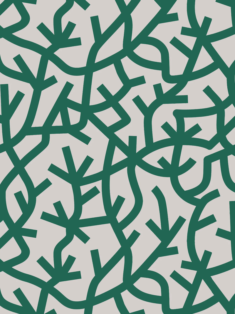 A Forest Wallpaper by Mini Moderns
