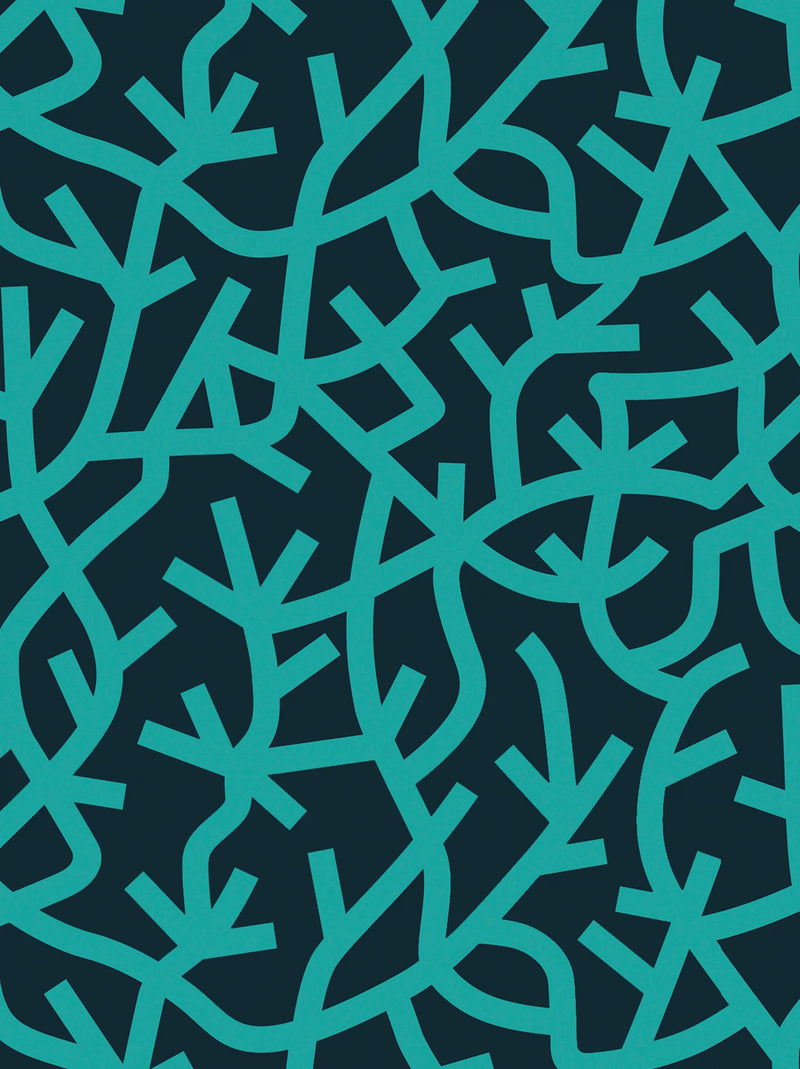 A Forest Wallpaper by Mini Moderns