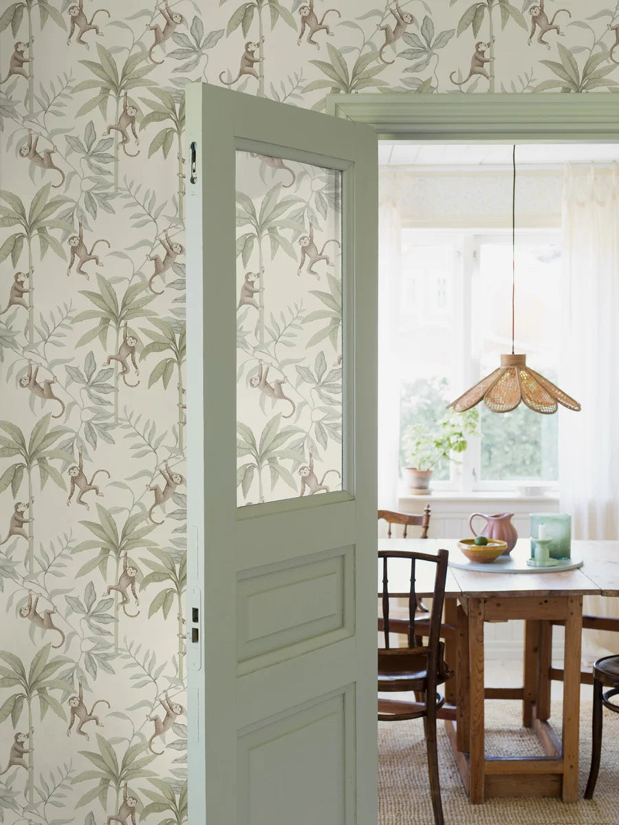 Jungle Friends Wallpaper by BoråsTapeter