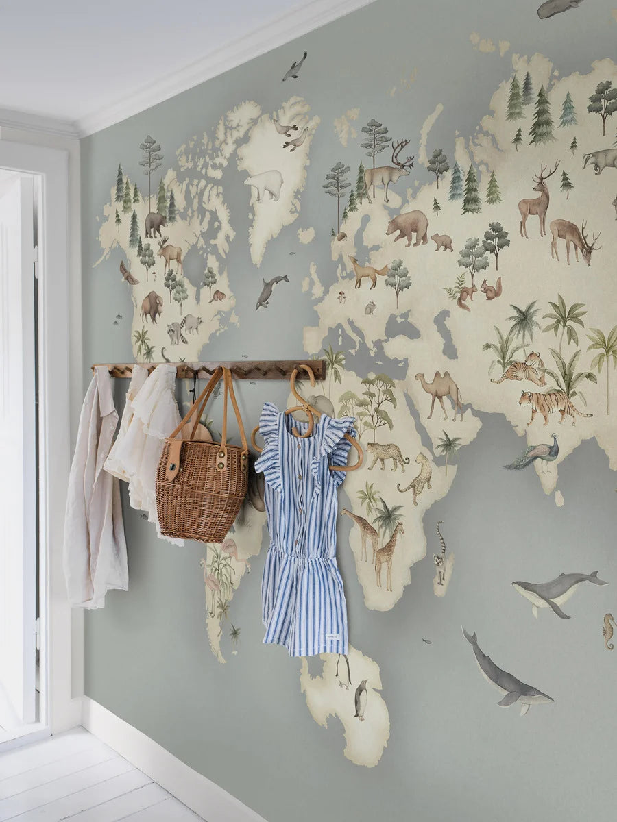 Little Explorer Mural by BoråsTapeter