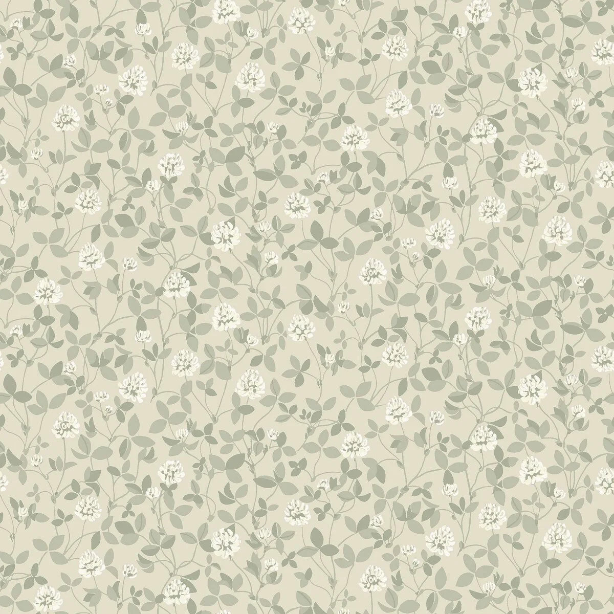 Klöver Wallpaper by BoråsTapeter