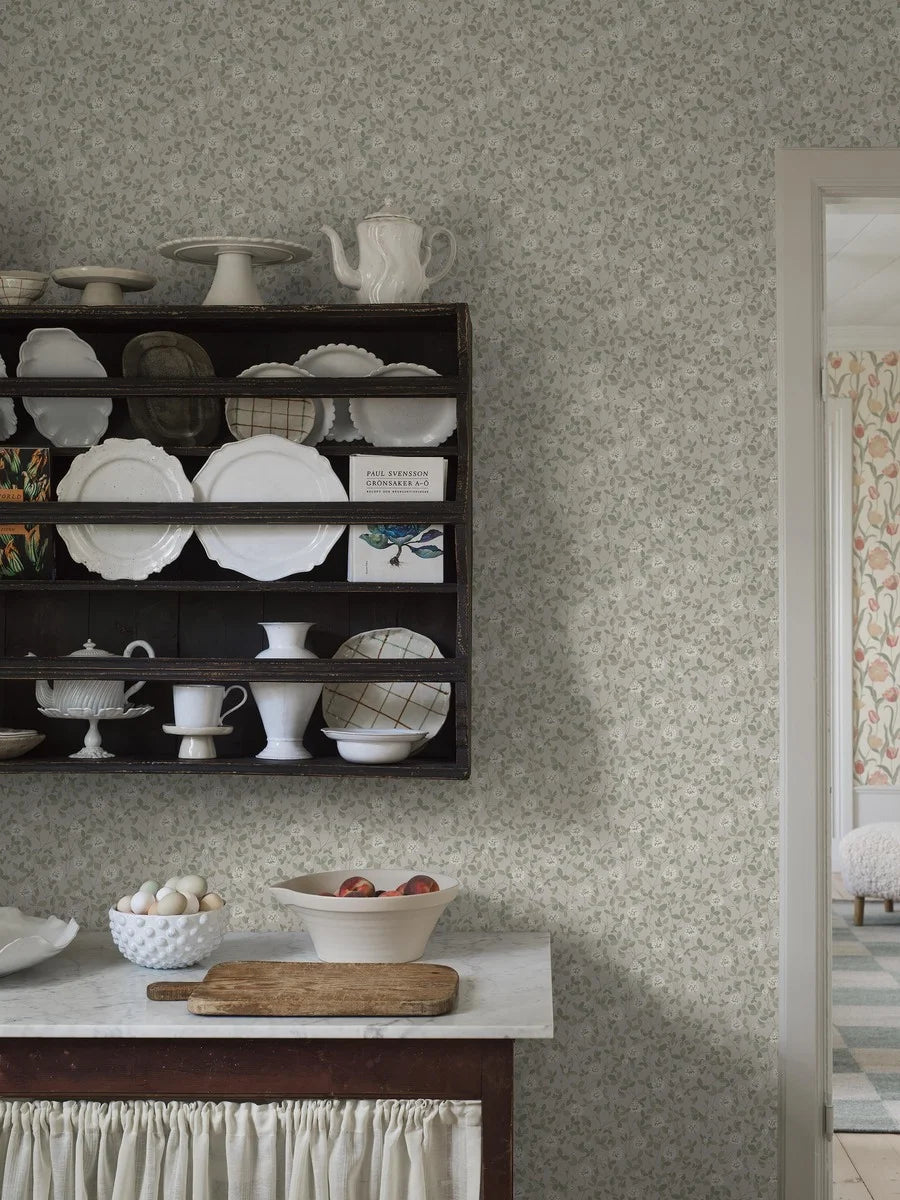 Klöver Wallpaper by BoråsTapeter