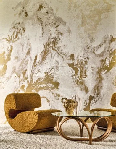 Calacatta Wallpanel  by Casamance