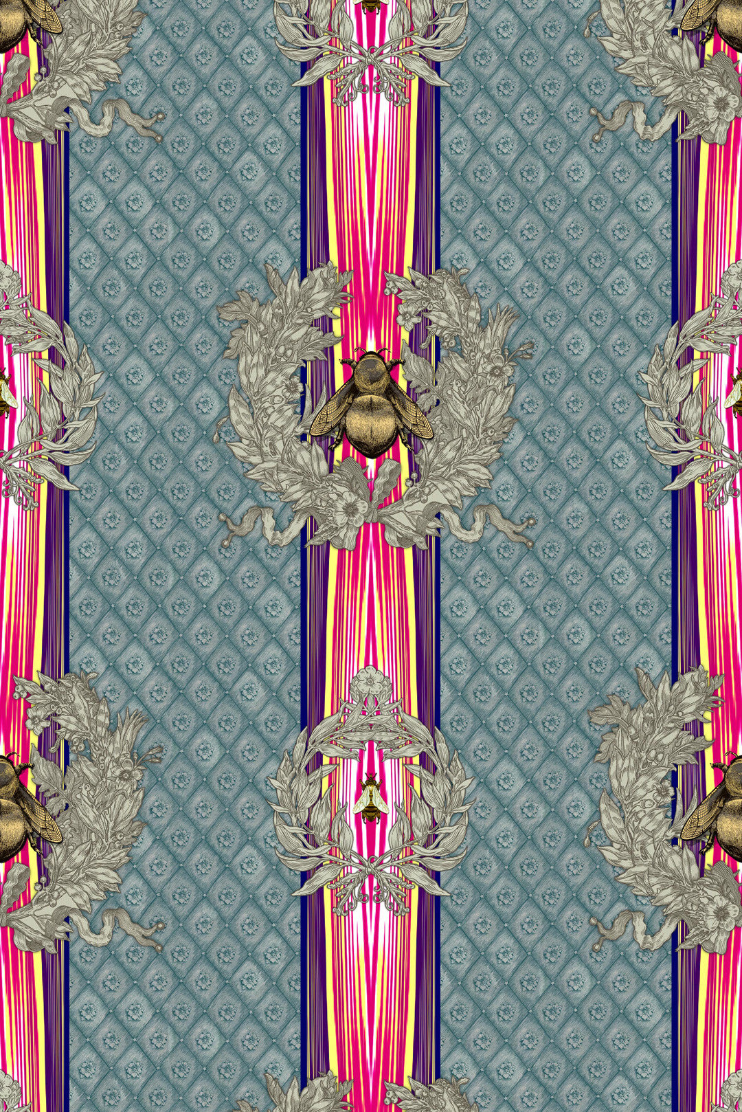 Civic Bee Wallpaper by Timorous Beasties