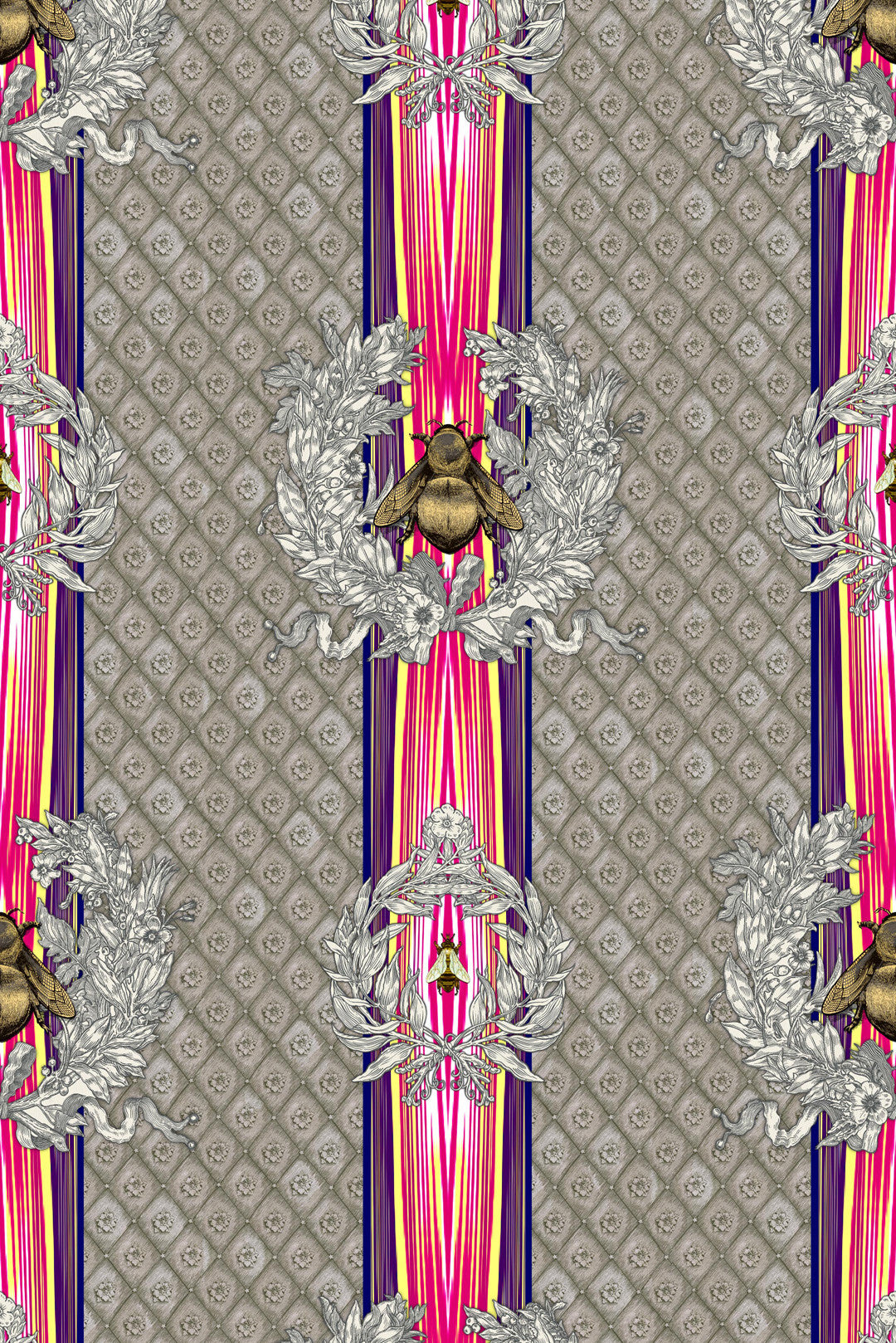 Civic Bee Wallpaper by Timorous Beasties