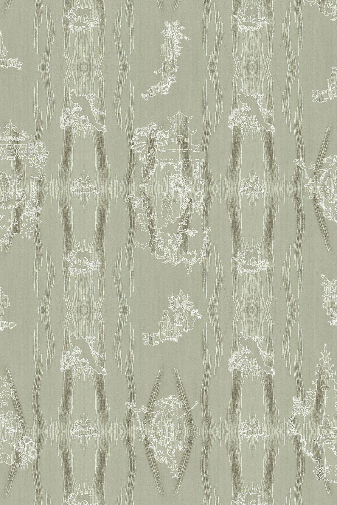 Chinoiserie Scenic Wallpaper by Timorous Beasties