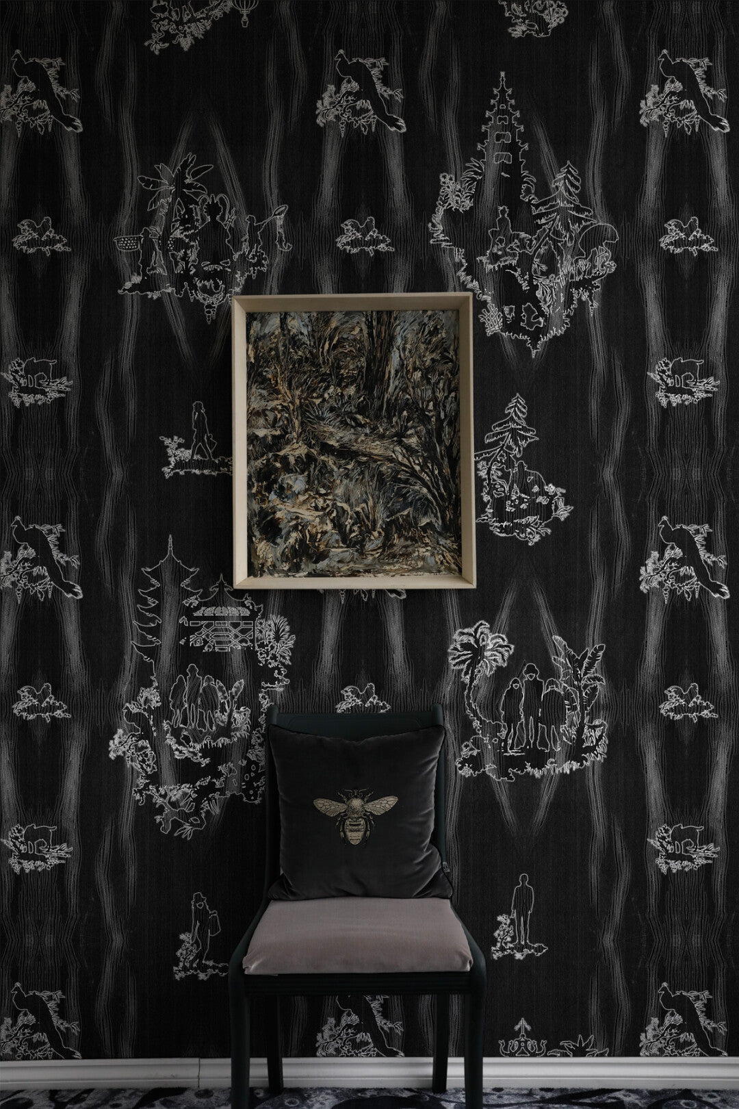 Chinoiserie Scenic Wallpaper by Timorous Beasties