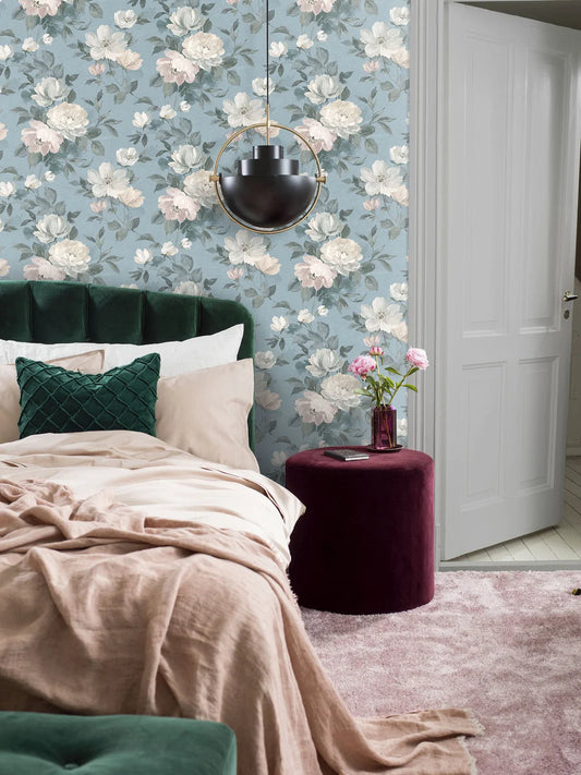 Peony Wallpaper by BoråsTapeter
