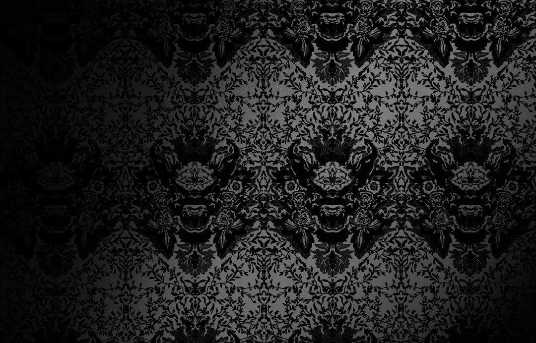 Devil Damask Flock Wallpaper by Timorous Beasties