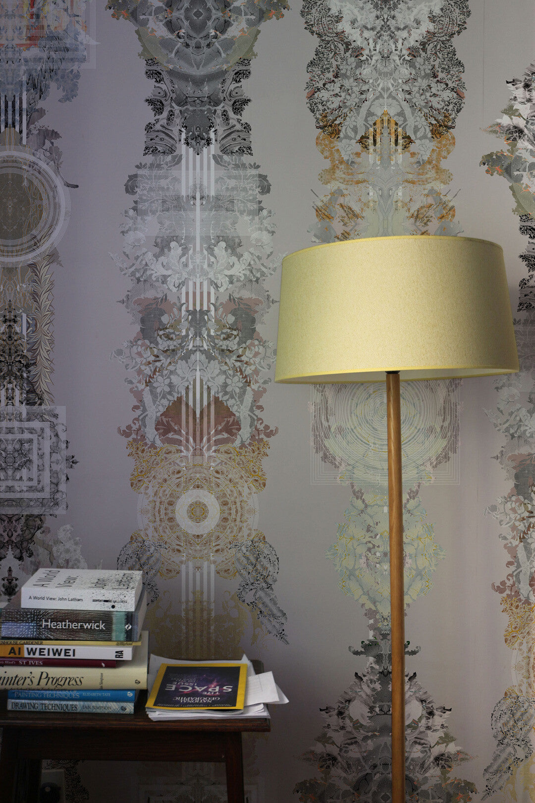 Totem Damask Wallpaper by Timorous Beasties