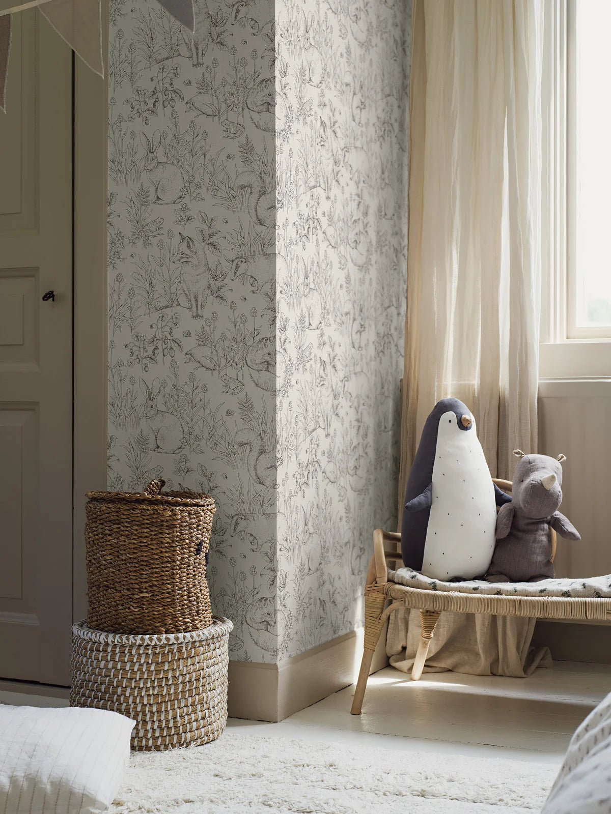 Forest Friends wallpaper by Boråstapeter