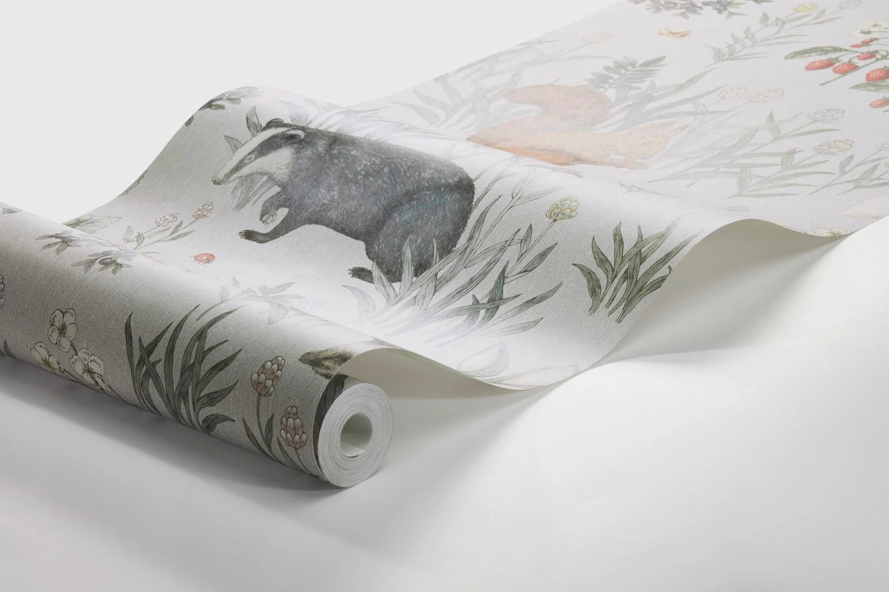 Forest Friends Mural by Boråstapeter