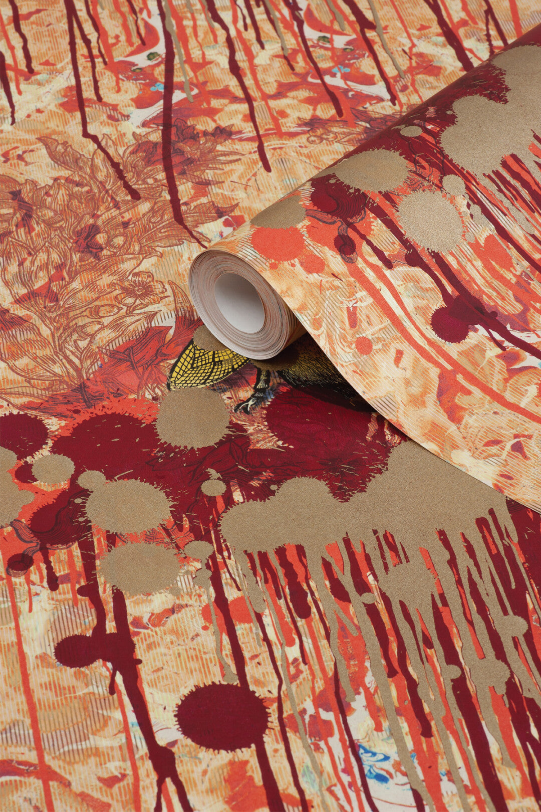 Bloody Empire Abstract Art Wallpaper by Timorous Beasties