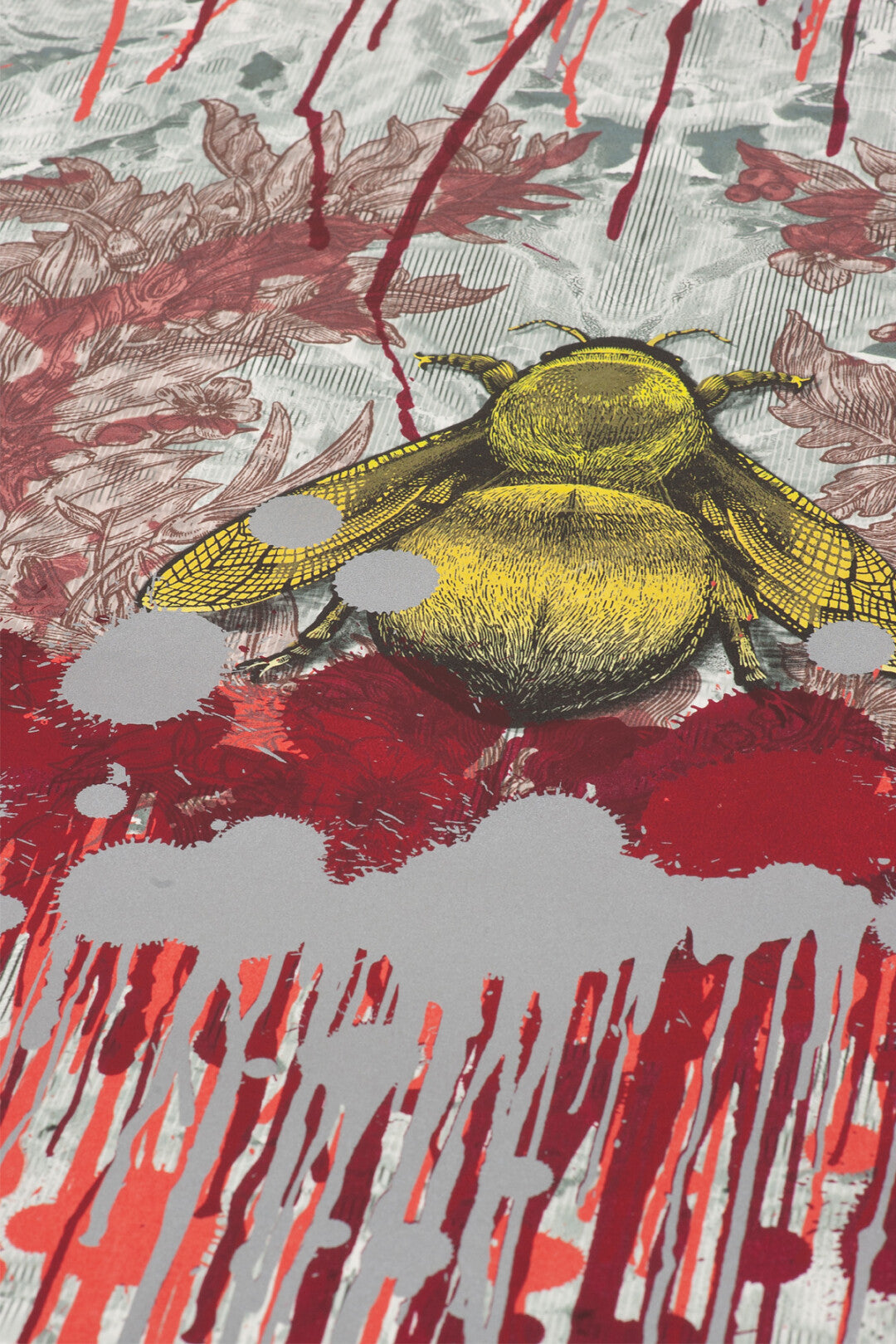 Bloody Empire Abstract Art Wallpaper by Timorous Beasties