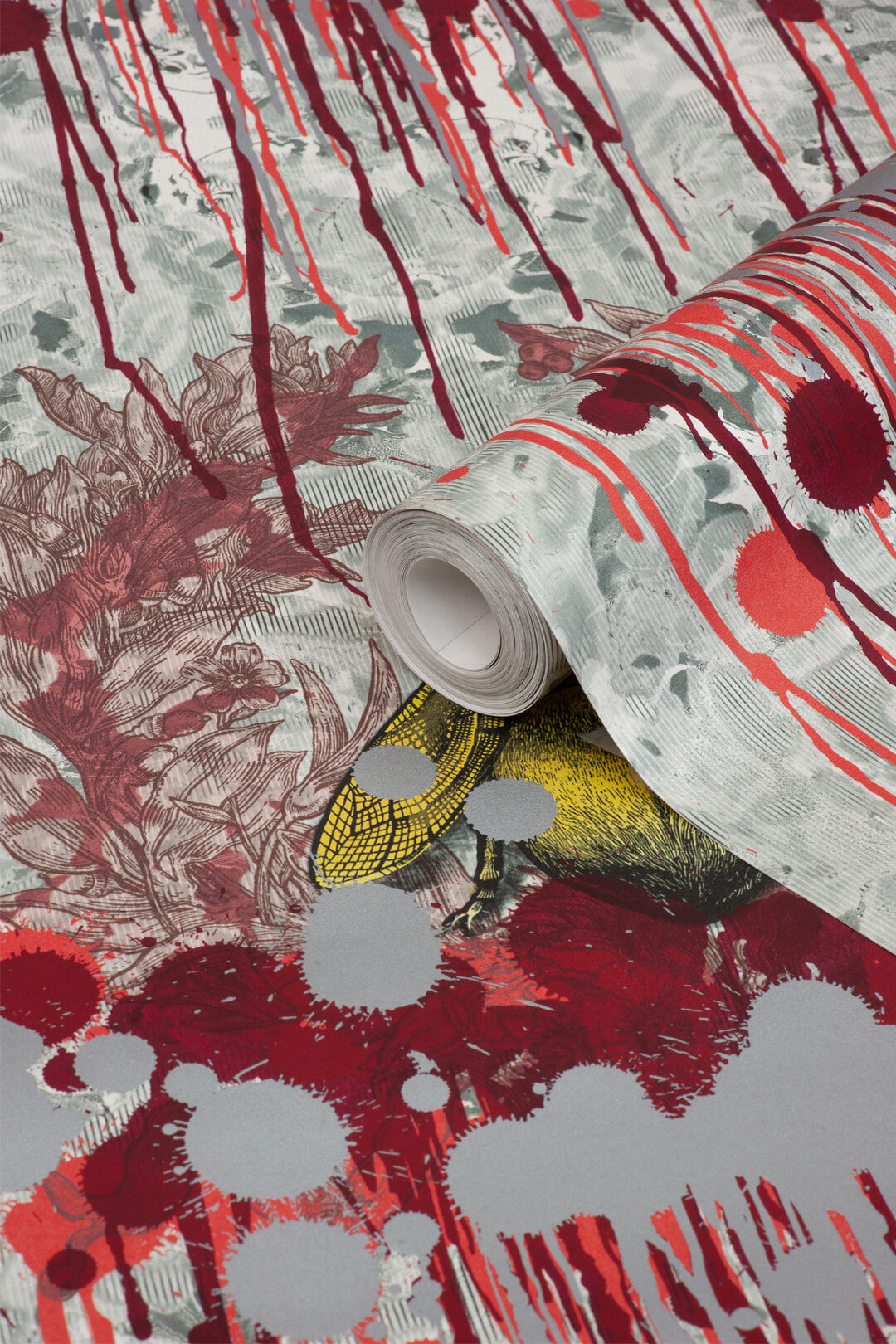 Bloody Empire Abstract Art Wallpaper by Timorous Beasties