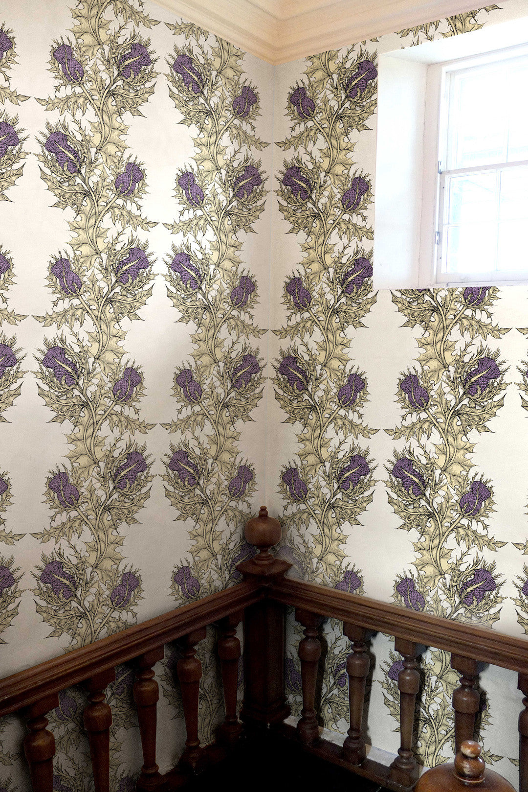 Grand Thistle Wallpaper by Timorous Beasties