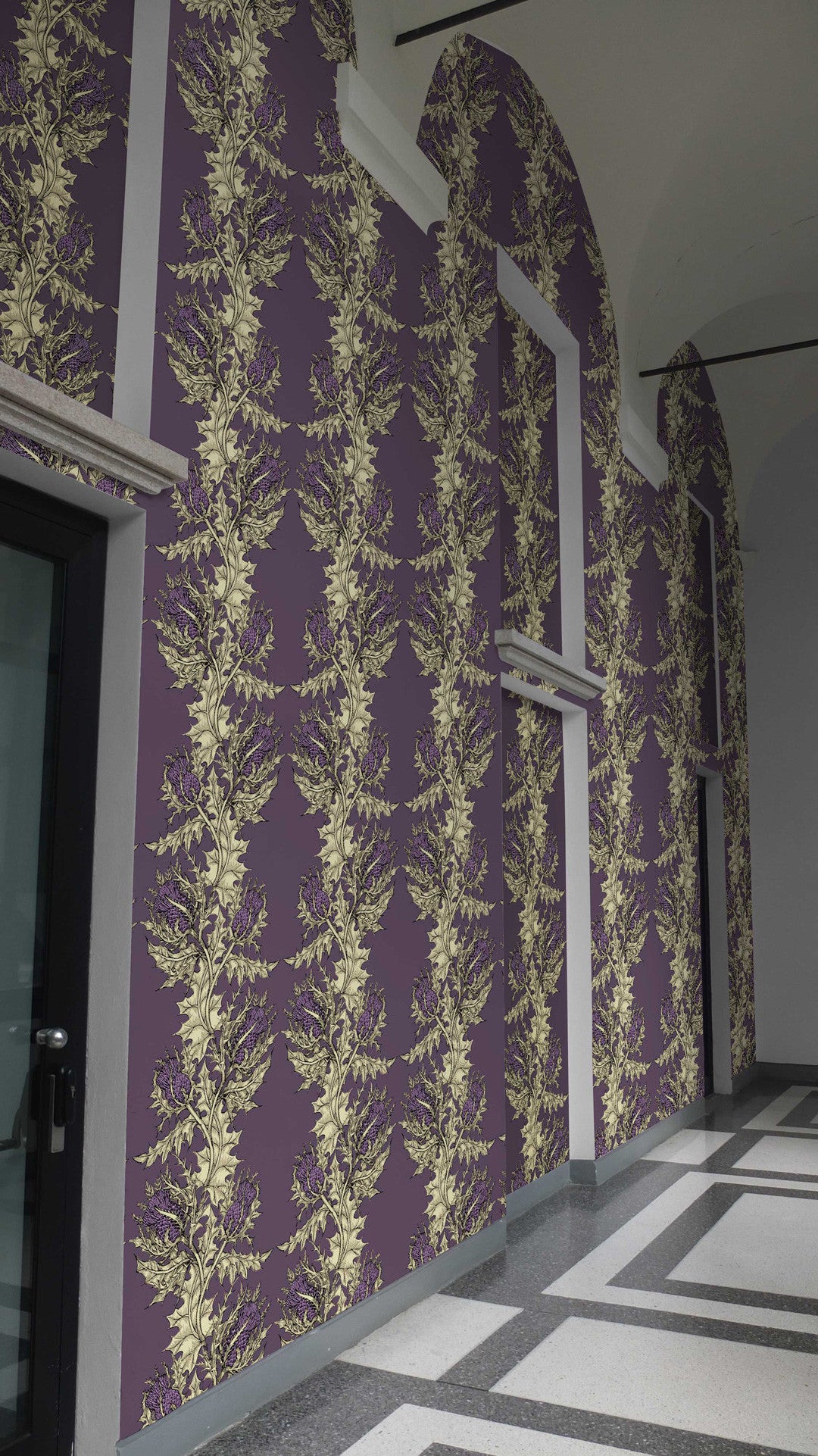 Grand Thistle Wallpaper by Timorous Beasties