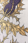 Gold & Purple on Stone