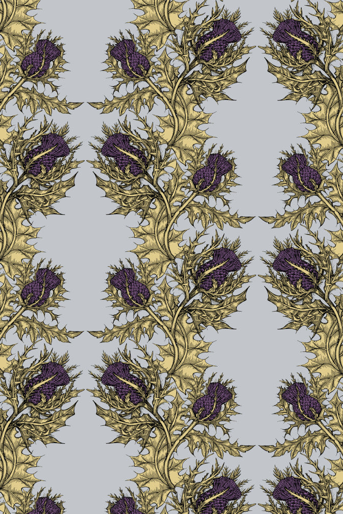 Grand Thistle Wallpaper by Timorous Beasties