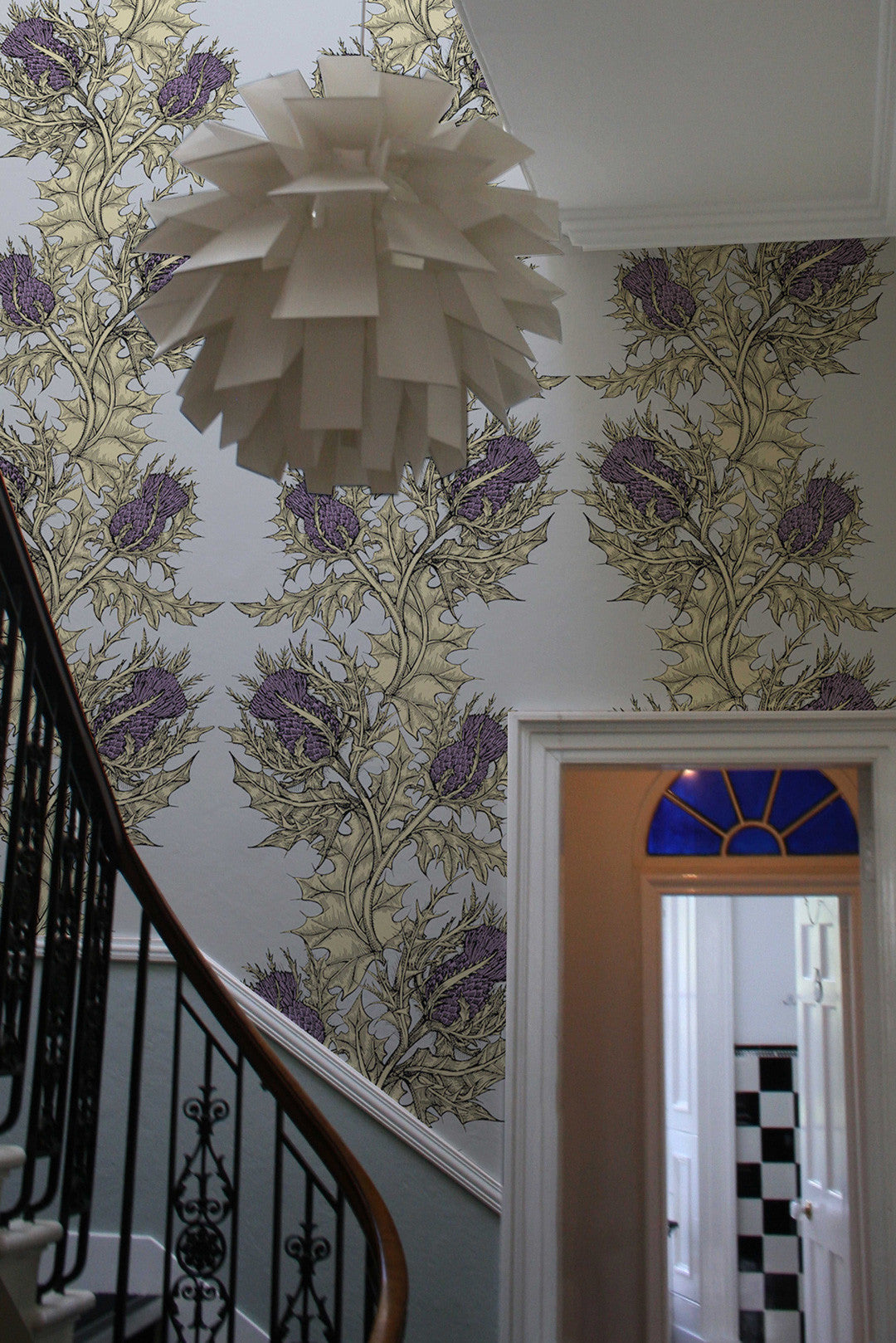 Grand Thistle Wallpaper by Timorous Beasties