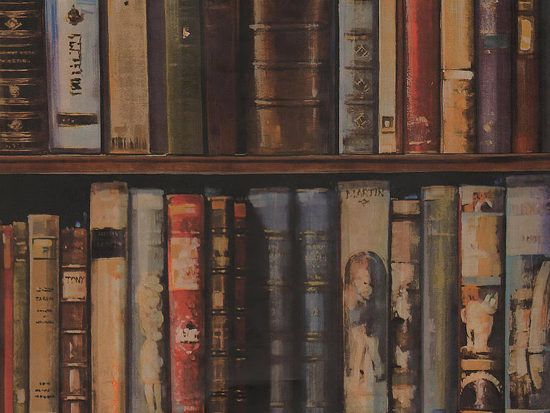 Library Wallpaper by Andrew Martin